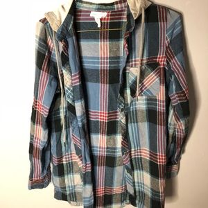 Flannel Jacket w/ Hood